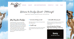 Desktop Screenshot of pawsparesortpittsburgh.com